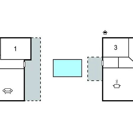 Cozy In With Private Swimming Pool, Be Inside Or Outside